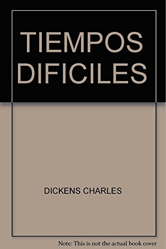 Libro Tiempos Difíciles De Charles Dickens