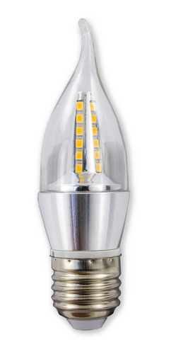 Foco Tipo Vela De Flama Led 3w Base E-27 Luz Blanca