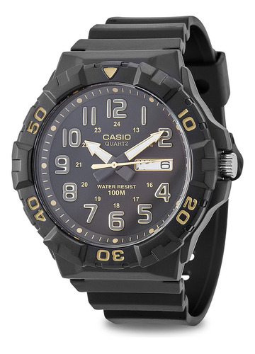 Relógio Casio Masculino Mundial Mrw-210h-1a2vdf-br Cor da correia Preto