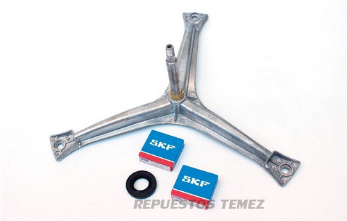 Kit Soporte Rulemanes Retén Lavarropas Whirlpool Wfa700