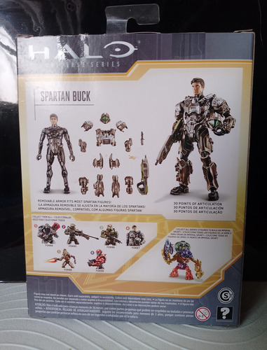 Spartan Buck Halo Universe Series Mattel Wave 2 (Usado)