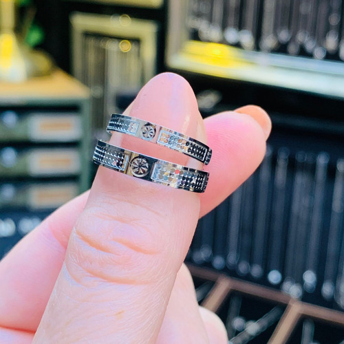 Anillos De Compromiso 2 Plata 925 Con Diseño