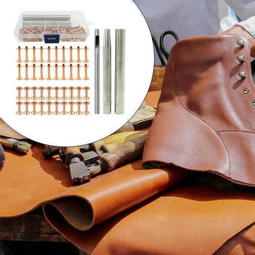 /para Kit De Remaches De Cuero Con Herramienta De Ajuste D