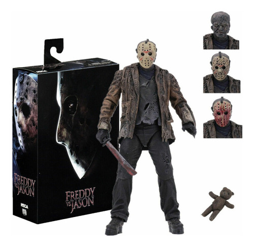 Freddy Vs Jason Jason Voorhees Modelo Figura Juguete Regalo