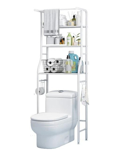 Organizador De Baño Estantería Mueble Ahorrador De Espacio