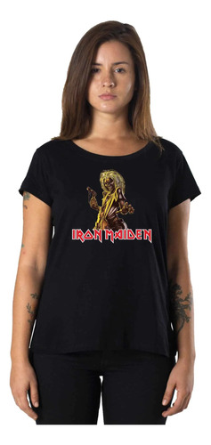 Remeras Mujer Iron Maiden Metal |de Hoy No Pasa| 7