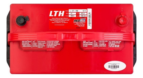 Batería Lth Modelo: L-27-700