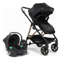 Comprar Coche Bebé Ts I-size Bebesit Neo Filtro Uv50 3en1 Color Negro Chasis Dorado