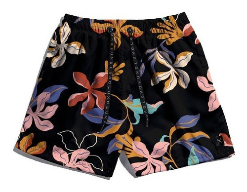 Short De Baño Malla Luxo Print E1 Corto Nuevo Hombre 