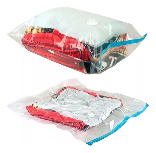Bolsa Ropa Al Vacio Hermética Anti Humedad Reutilizable