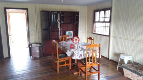 Casa À Venda Com 2 Dormitórios Em Balneário Arroio Do Silva No Guaraca-sc,de Frente Ao Mercado Bristot. - Ca2121