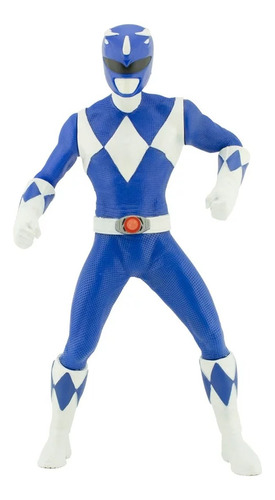 Boneco Power Rangers Gigante 40cm Ranger Azul - Mimo