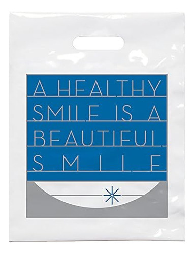 Bolsas De Regalo Beautiful Smile Dental, 73/4  X 9 , Pa...