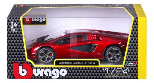 Auto Escala Lamborgini Countach Lpi 800-4 Escala 1:24