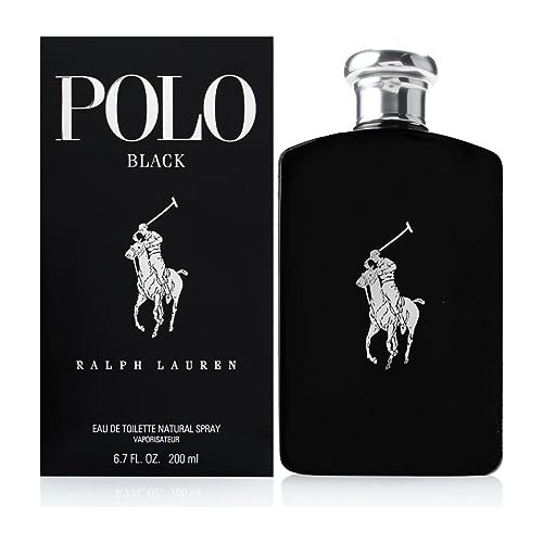 Polo Black By Ralph Lauren For Men 6.7 Oz Eau De Toilette Sp