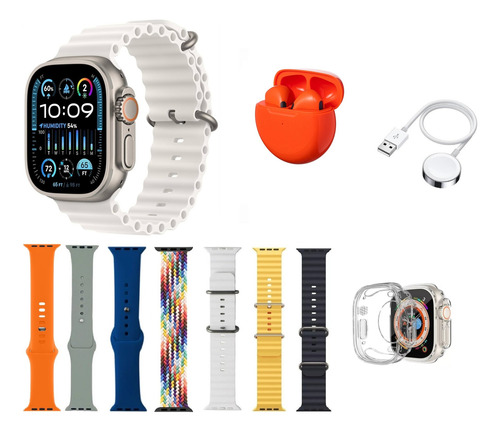 Reloj Smartwatch T900 Ultra Suit 3 Notificaciones Llamadas Starlight