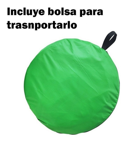 Imagen 5 de 9 de Fondo Infinito Croma Tela Verde Portatil Para Silla Gamer