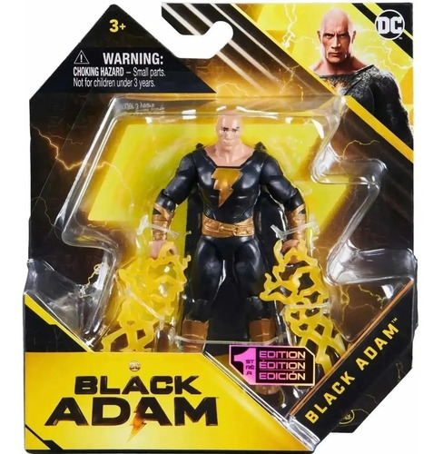 Black Adam Muñeco 10 Cm Articulado Figura Pelicula Coleccion