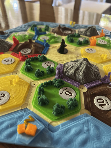 Catan 4 Jugadores 3d - Juego Impreso En 3d
