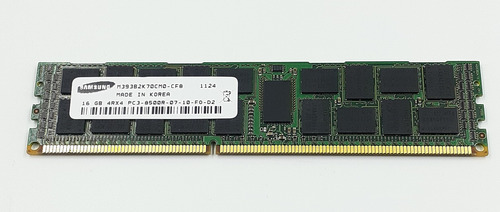 Memoria Servidor 16gb | 4rx4 Pc3-8500r | M393b2k70cm0-cf8