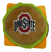 Comprar Ncaa Ohio State Buckeyes Cheese Burger Plush Dog  Cat Squeak