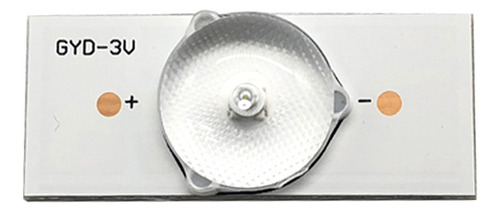 20 Perlas De Lámpara Smd De 3 V Para Reparación De Televisor
