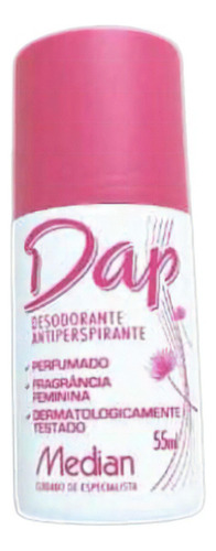 Dap Desodorante Rollon Feminino Perfumado 55ml