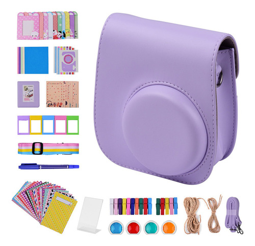 Kit De Bolsa De Cámara 12 En 1 Para Fujifilm Instax Mini 11