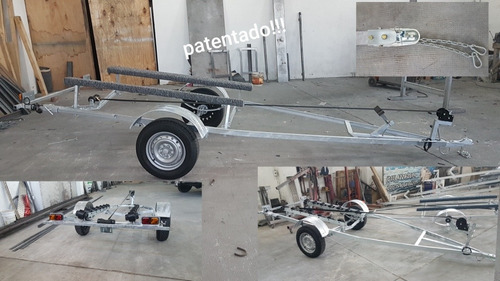 Trailer Homologado Lcm Para Jet Sky Lancha Semirrigido Bote