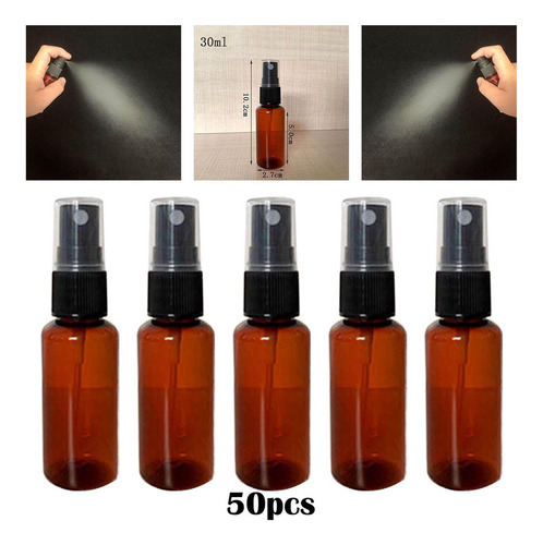 50 Piezas Botella De Spray Botella Conjunto Portátil 30