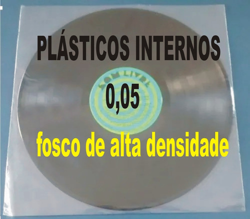 400 Plásticos ( Exter 0,15 E Inter 0,06 ) Lp Vinil  Sacos