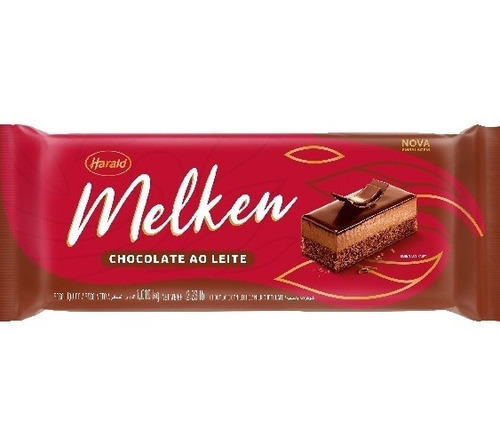 Chocolate Melken 1,01kg Barra Ao Leite