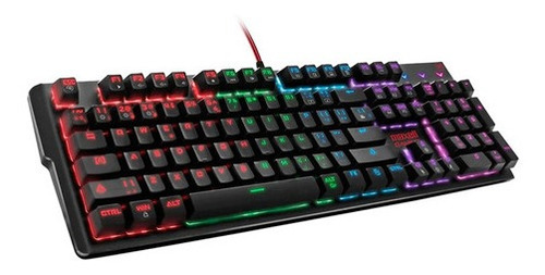 Teclado Gamer Mecánico Maxell Rgb Samurai Series Mkb I Css ®