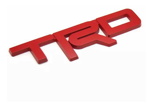 Emblema Trd Logo Rojo Toyota 4runner Fortu Tacoma Hilux Fj