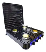 Comprar Cocina A Gas 4 Hornillas Encendido Eléctrico.  Tienda Fisica