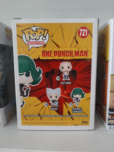 Funko Pop! Animation One Punch Man Tornado 721 Detalles (Usado)