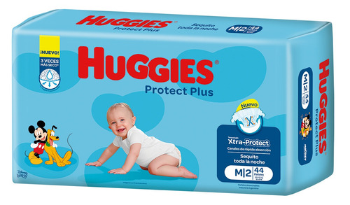 Pañales Huggies Protect Plus  M