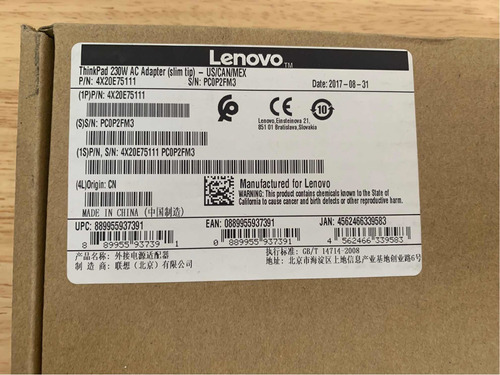 4x20e75111 Lenovo 230w 20v 11.5a Cargador Ac Adapter New