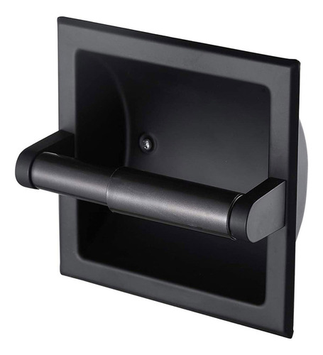 Bnb Soporte De Papel Higiénico Integrado Negro