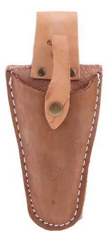 Bolsa De Material Cuero Grueso Para Tijeras De Con Funda De