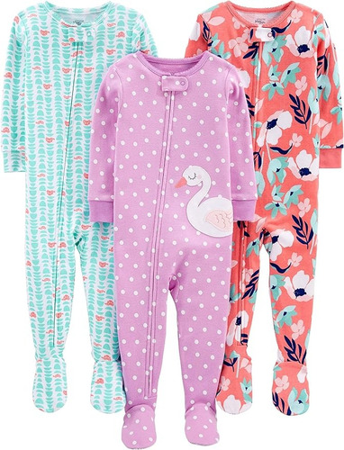 Pijama Para Bebe Niña Marca Carters