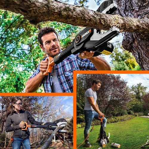 Serra Para Podar Árvores 600w Jawsaw-worx-wg307