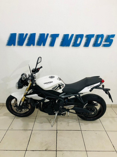 Street Triple 675 2017 Branca Impecável Manual Chave Reserva