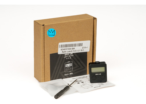 Fotómetro De Zapata Reflx Lab Con Lcd Negro
