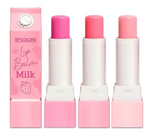 Kit C/03 Lip Balm Milk Sp264 - Sp Colors