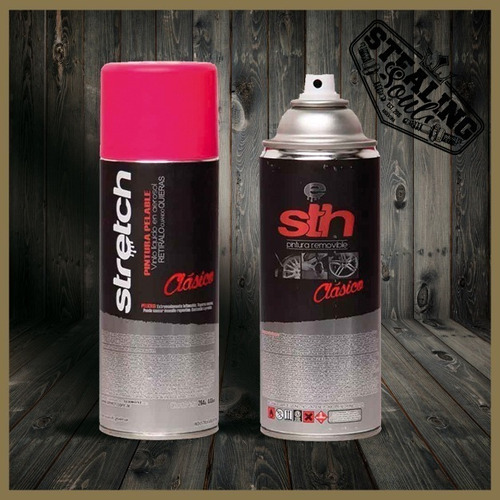 Imagen 2 de 10 de Stretch | Magenta Fucsia | Pintura Removible Mate | Clasico