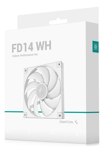 Cooler 120mm Branco Fd12 Wh R-fd12-whnpn1-g Deepcool