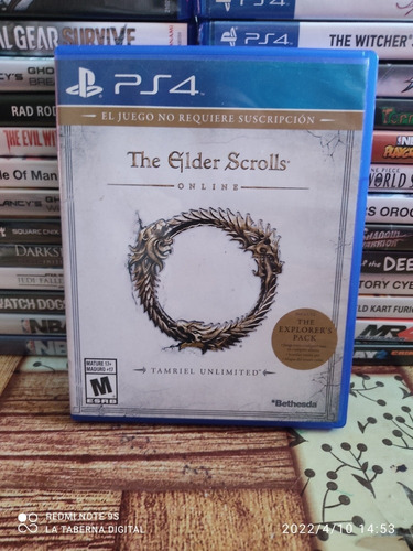 The Elder Scrolls Online Ps4 Físico Usado 