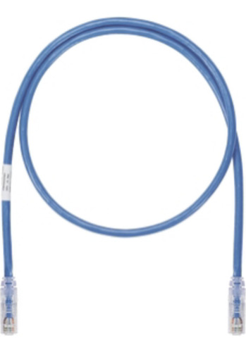 Cable De Parcheo Utp, Cat6a, 24 Awg, Cm, Color Azul, 10ft