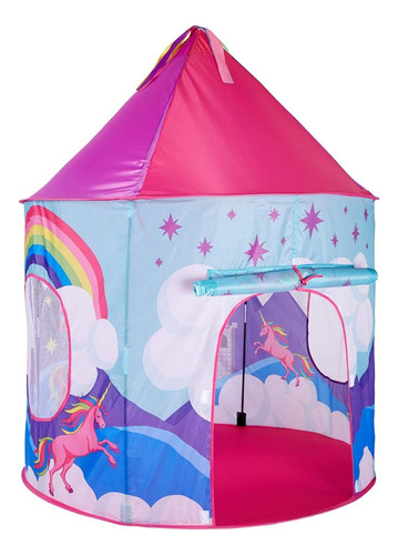  Carpa Juego Unicornio Arcoiris Niñas Princesas Camping